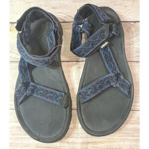 TEVA Men's Hurricane XLT Sandals Size 10 Blue Black Outdoor Casual Sport Hiking
